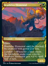 Brushfire Elemental (Showcase)