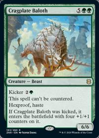 Cragplate Baloth (FOIL)