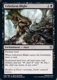 Lithoform Blight (FOIL)