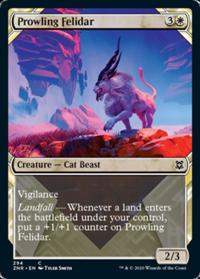 Prowling Felidar (Showcase) (FOIL)