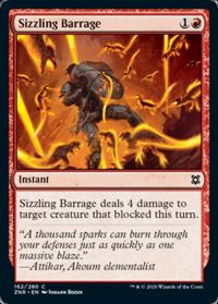 Sizzling Barrage (FOIL)