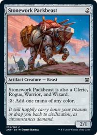 Stonework Packbeast (FOIL)