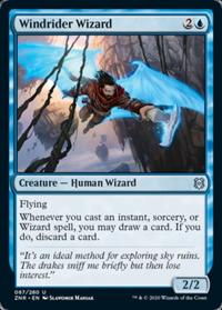 Windrider Wizard (FOIL)