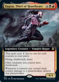 Zagras, Thief of Heartbeats (Extended Art) (FOIL)