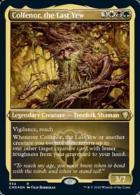 Colfenor, the Last Yew (FOIL-Etched)