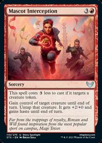 Mascot Interception (FOIL)