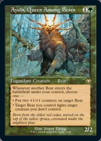 Ayula, Queen Among Bears (Retro Frame) (FOIL)