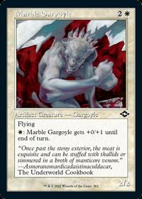 Marble Gargoyle (Retro Frame) (FOIL)