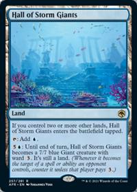 Hall of Storm Giants