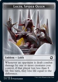 Lolth Spider Queen Emblem (017) - Adventures in the Forgotten Realms