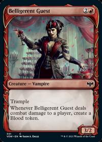 Belligerent Guest (Showcase) (FOIL)