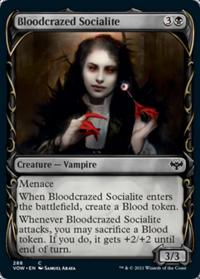 Bloodcrazed Socialite (Showcase) (FOIL)