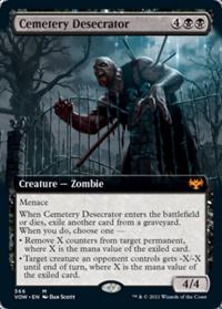 Cemetery Desecrator (Extended Art) (FOIL)