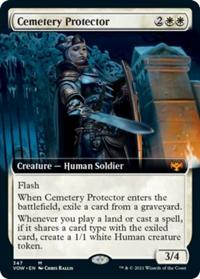 Cemetery Protector (Extended Art) (FOIL)