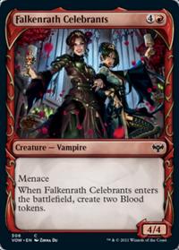 Falkenrath Celebrants (Showcase) (FOIL)