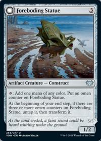 Foreboding Statue (FOIL)