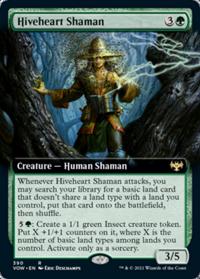 Hiveheart Shaman (Extended Art) (FOIL)