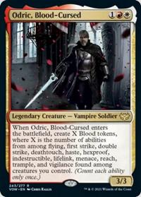 Odric, Blood-Cursed (FOIL)