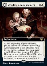 Wedding Announcement (Extended Art)