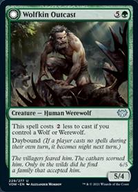 Wolfkin Outcast (FOIL)