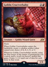 Goblin Cruciverbalist (FOIL)