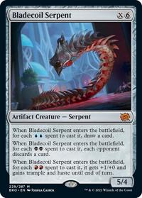 Bladecoil Serpent (FOIL)