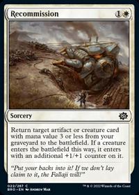 Recommission (FOIL)