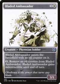 Bladed Ambassador (Borderless - Ichor) (FOIL)