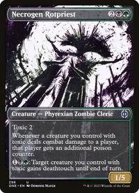 Necrogen Rotpriest (Borderless - Ichor) (FOIL)