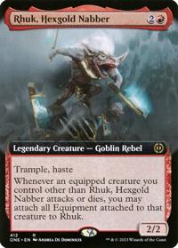 Rhuk, Hexgold Nabber (Extended Art)