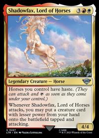 Shadowfax, Lord of Horses