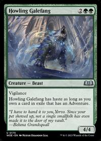 Howling Galefang (FOIL)