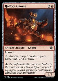 Hotfoot Gnome (FOIL)