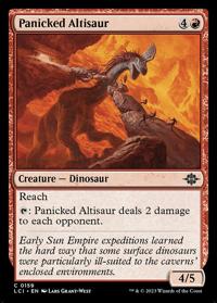 Panicked Altisaur (FOIL)