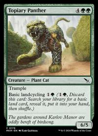 Topiary Panther (FOIL)