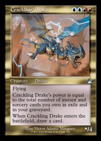 Crackling Drake (Retro Frame) (FOIL)