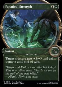 Fanatical Strength (Showcase Magnified) (FOIL)