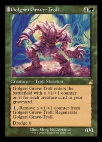 Golgari Grave-Troll (Retro Frame) (FOIL)