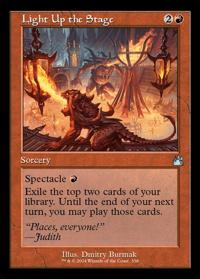 Light Up the Stage (Retro Frame) (FOIL)