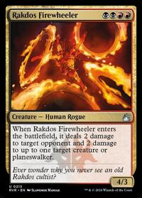 Rakdos Firewheeler (FOIL)