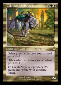 Tolsimir Wolfblood (Retro Frame) (FOIL)