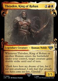 Theoden, King of Rohan (Scroll Showcase) (FOIL)