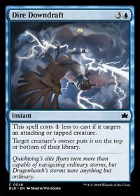 Dire Downdraft (FOIL)