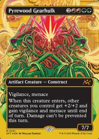 Pyrewood Gearhulk (Borderless) (First-Place FOIL)