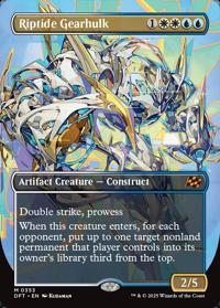 Riptide Gearhulk (Borderless) (FOIL)