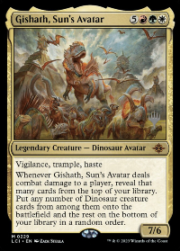 Gishath, Sun's Avatar (Promo Pack) (FOIL)