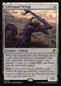 Anticausal Vestige (FOIL)
