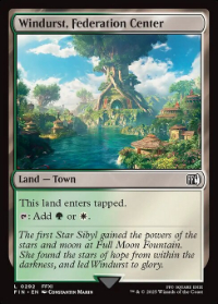 Windurst, Federation Center (FOIL)