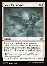 Scout for Survivors (FOIL)