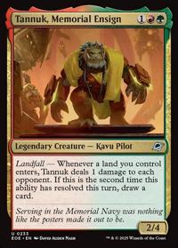 Tannuk, Memorial Ensign (FOIL)